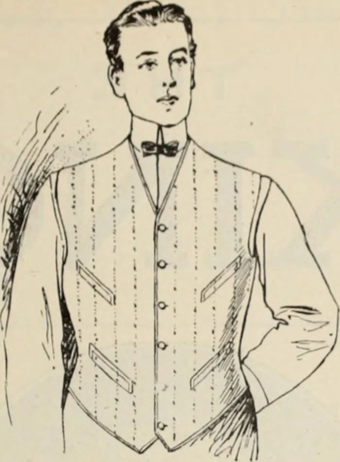 An illustration from Style (1904), 1904, leaf 742
