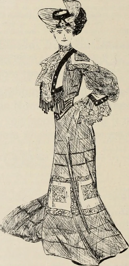 An illustration from Style (1904), 1904, leaf 783