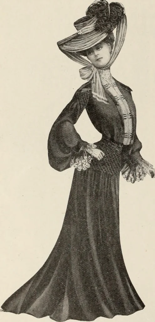 An illustration from Style (1904), 1904, leaf 857
