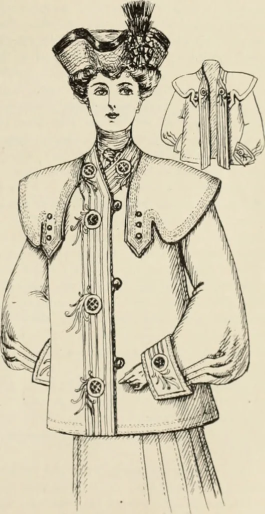 An illustration from Style (1904), 1904, leaf 868