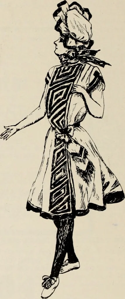 An illustration from Style (1904), 1904, leaf 869
