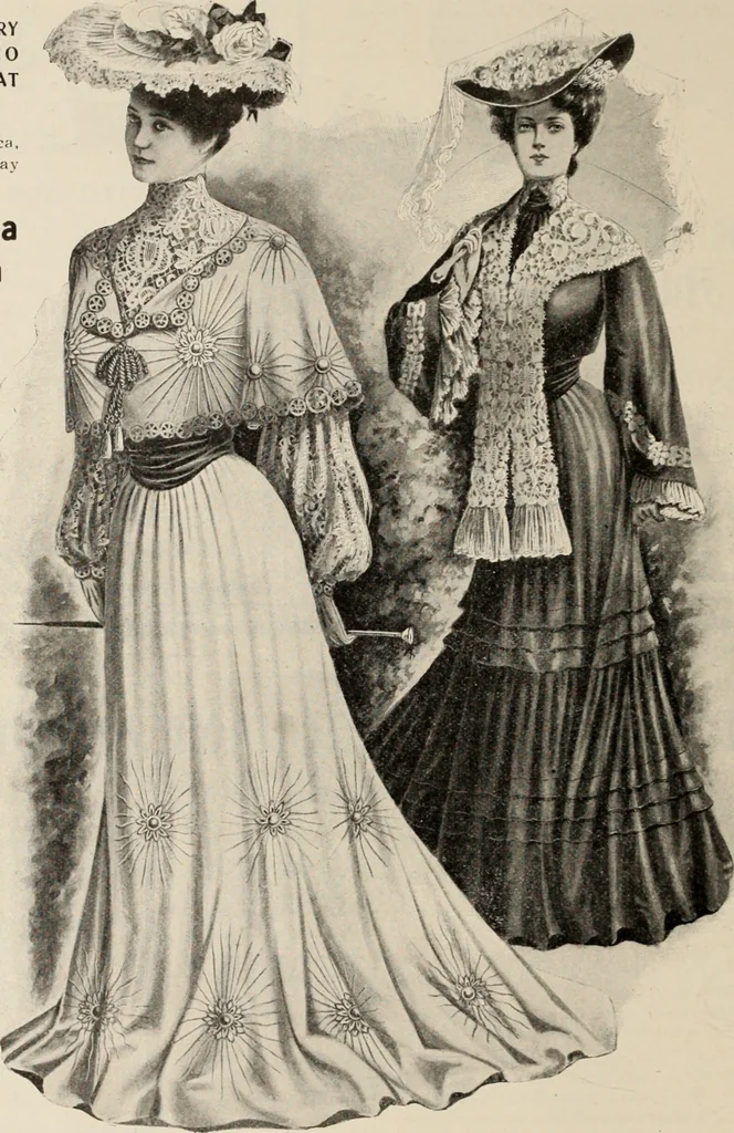 An illustration from Style (1904), 1904, leaf 975