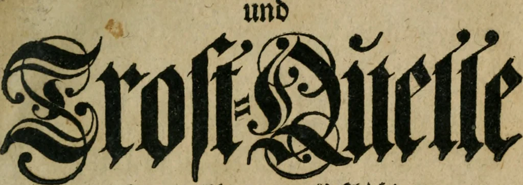 An illustration from D. Heinrich Müllers Thränen- und Trost-Quelle : bey Erklärung der Geschichte, von der grossen Sünderin ... anietzo aufs neue bey jeder Betrachtung mit Vorbereitungs- Busz- und Beicht-Gebeten versehen : samt einer Anweisung zur Sing- und Bibel-Andacht, ... und einer Vorrede Hn. D. Michael Reinhard, mit Kupffer-Stichen gezieret, 1724, leaf 6