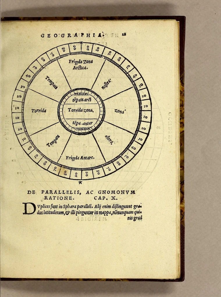 An illustration from D. Henrici Glareani poetae laureati de geographia liber unus, 1527, leaf 31