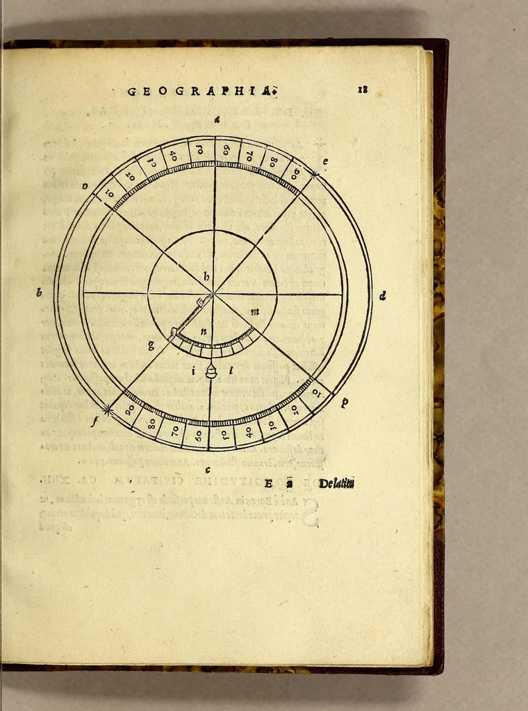 An illustration from D. Henrici Glareani poetae laureati de geographia liber unus, 1527, leaf 43