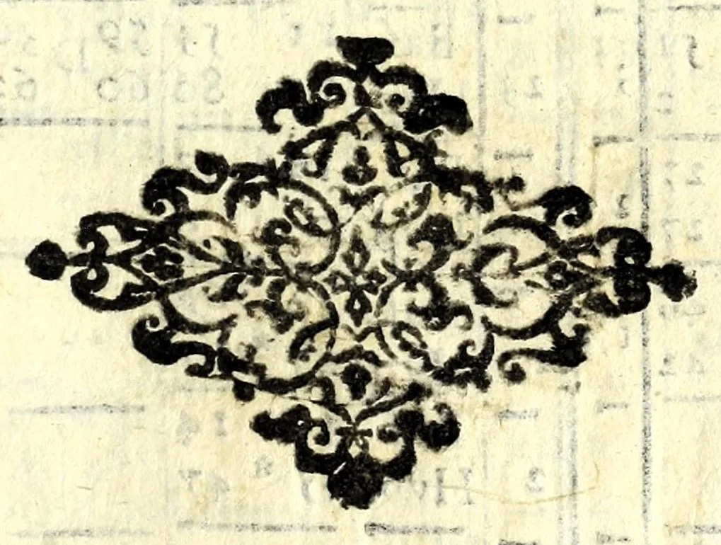 An illustration from D. Hippolyti Salodii Arimenen. abbatis Olivetani, Tabulae gnomonicae, nunc denuo castigatae & auctae : vnà cum earum dilucidatione, constructione, ac vsu : quibus iucunda operatione ac mira facilitate, ope solum alicuius normae, in aequas partes diuisae; omnigena sciotherica, horologia in planis, tùm horizontalibus tùm verticalibus : ad omnem poli eleuationem describi possunt : quod & solo canone vel solo circino, multifariè comparari posse demonstratur, 1626, leaf 269