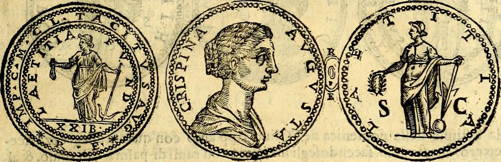 An illustration from Dialoghi di d. Antonio Agostini arcivescovo de Tarracona; sopra le medaglie, iscrizioni, e altre antichita:, 1698, leaf 100