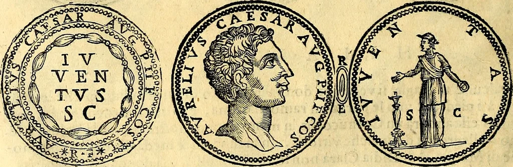 An illustration from Dialoghi di d. Antonio Agostini arcivescovo de Tarracona; sopra le medaglie, iscrizioni, e altre antichita:, 1698, leaf 101