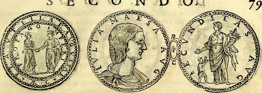 An illustration from Dialoghi di d. Antonio Agostini arcivescovo de Tarracona; sopra le medaglie, iscrizioni, e altre antichita:, 1698, leaf 104