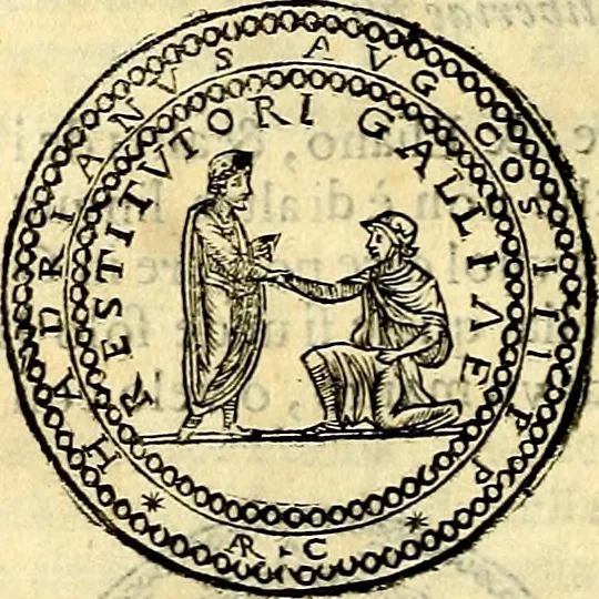 An illustration from Dialoghi di d. Antonio Agostini arcivescovo de Tarracona; sopra le medaglie, iscrizioni, e altre antichita:, 1698, leaf 113