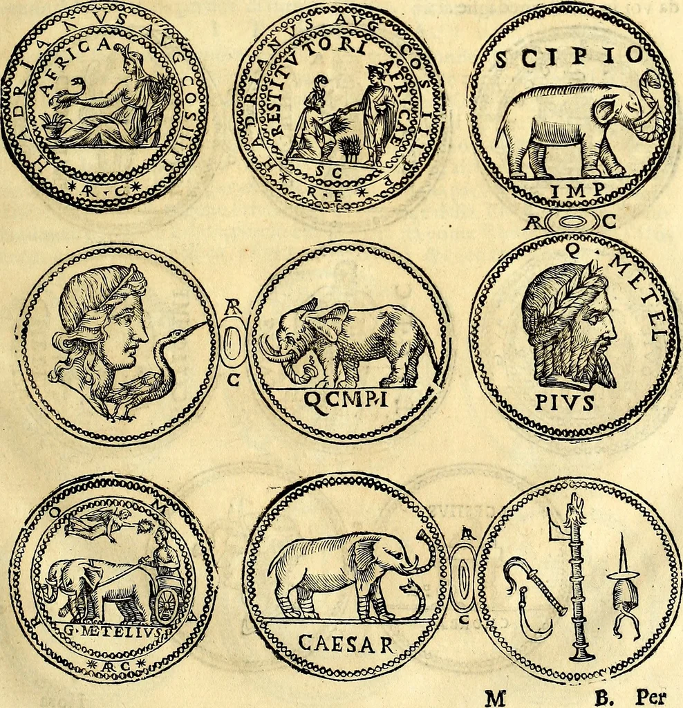 An illustration from Dialoghi di d. Antonio Agostini arcivescovo de Tarracona; sopra le medaglie, iscrizioni, e altre antichita:, 1698, leaf 114