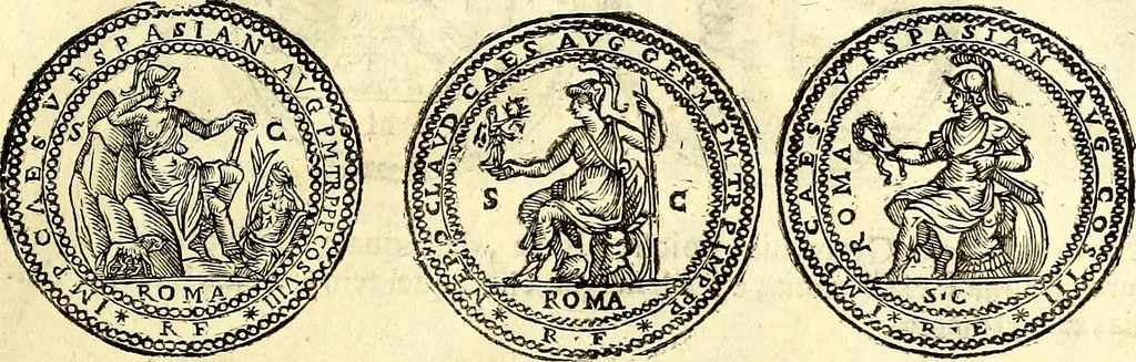 An illustration from Dialoghi di d. Antonio Agostini arcivescovo de Tarracona; sopra le medaglie, iscrizioni, e altre antichita:, 1698, leaf 118