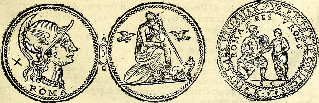 An illustration from Dialoghi di d. Antonio Agostini arcivescovo de Tarracona; sopra le medaglie, iscrizioni, e altre antichita:, 1698, leaf 118