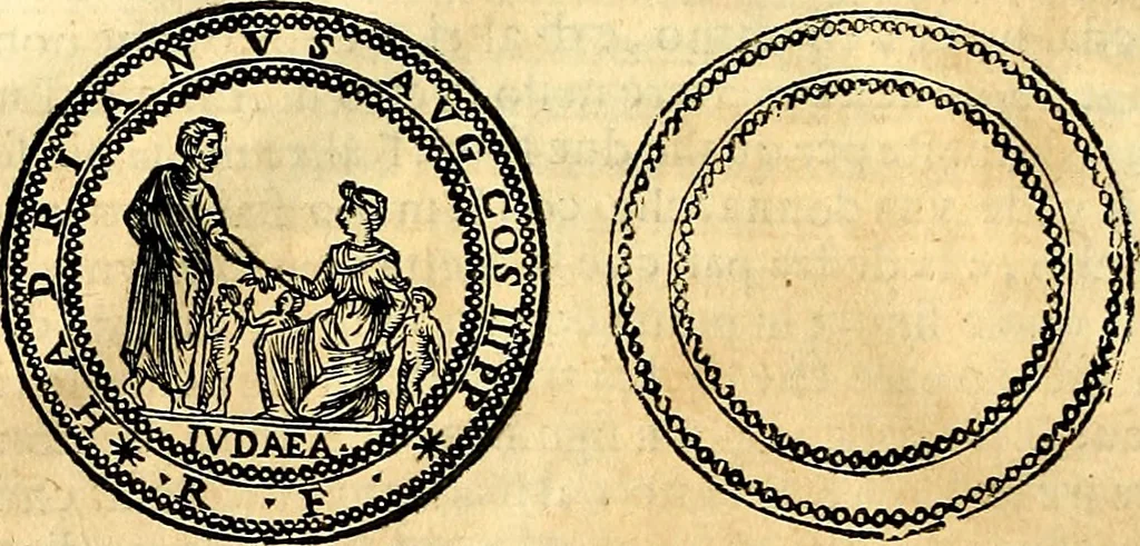 An illustration from Dialoghi di d. Antonio Agostini arcivescovo de Tarracona; sopra le medaglie, iscrizioni, e altre antichita:, 1698, leaf 123