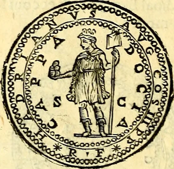 An illustration from Dialoghi di d. Antonio Agostini arcivescovo de Tarracona; sopra le medaglie, iscrizioni, e altre antichita:, 1698, leaf 127