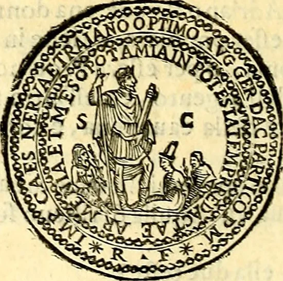 An illustration from Dialoghi di d. Antonio Agostini arcivescovo de Tarracona; sopra le medaglie, iscrizioni, e altre antichita:, 1698, leaf 127