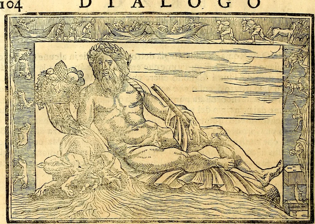 An illustration from Dialoghi di d. Antonio Agostini arcivescovo de Tarracona; sopra le medaglie, iscrizioni, e altre antichita:, 1698, leaf 129