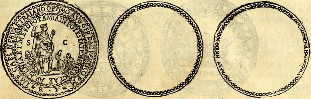 An illustration from Dialoghi di d. Antonio Agostini arcivescovo de Tarracona; sopra le medaglie, iscrizioni, e altre antichita:, 1698, leaf 132