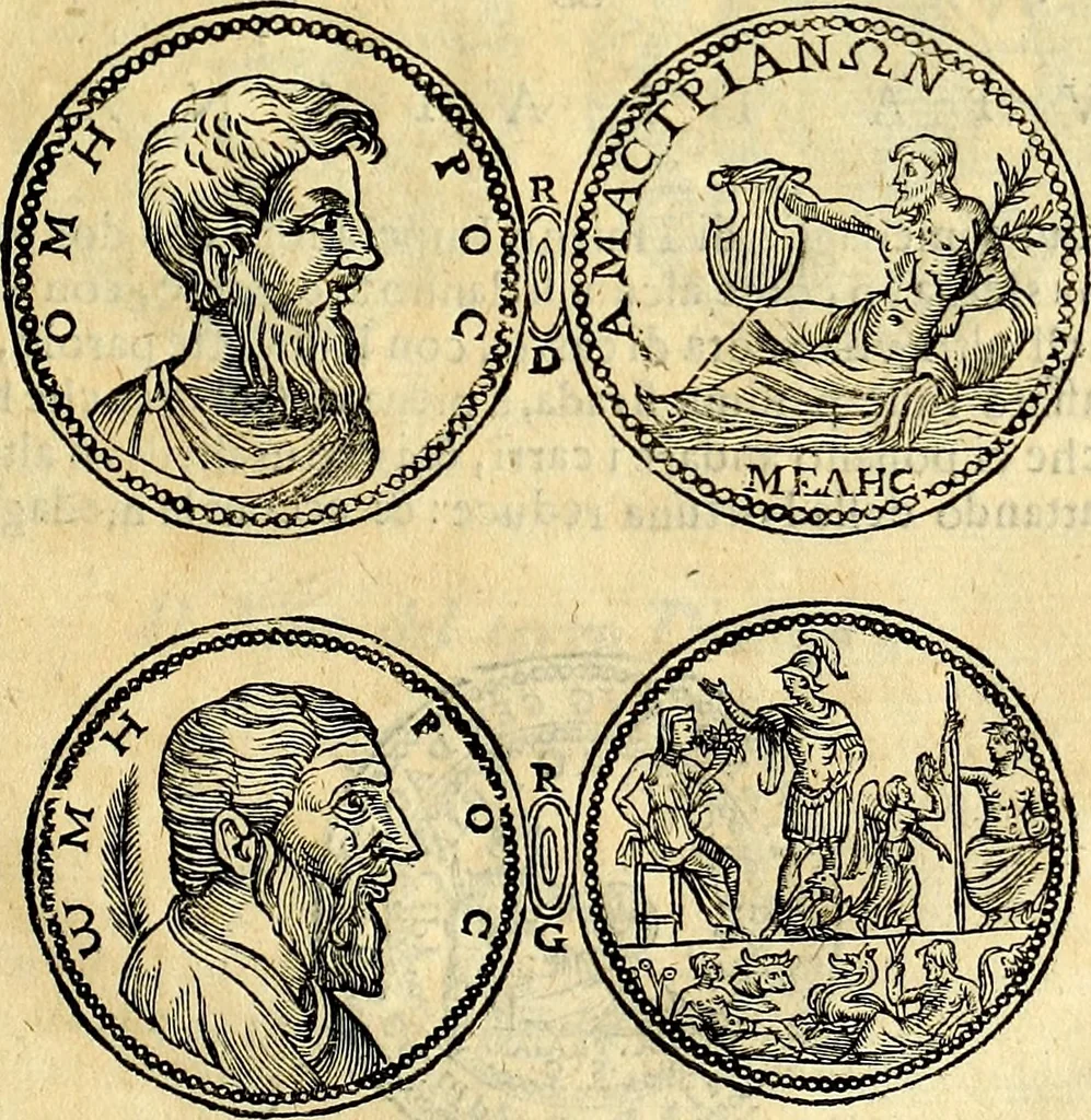 An illustration from Dialoghi di d. Antonio Agostini arcivescovo de Tarracona; sopra le medaglie, iscrizioni, e altre antichita:, 1698, leaf 134