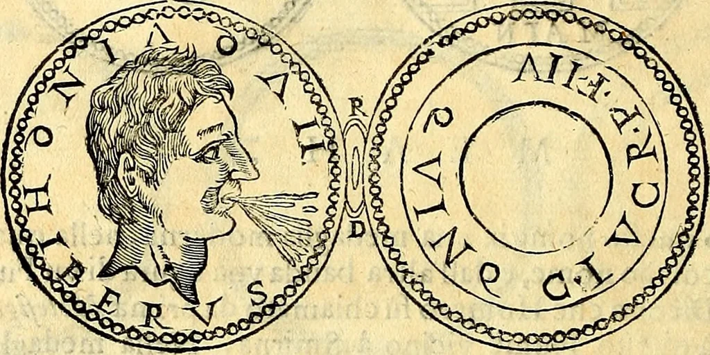An illustration from Dialoghi di d. Antonio Agostini arcivescovo de Tarracona; sopra le medaglie, iscrizioni, e altre antichita:, 1698, leaf 135
