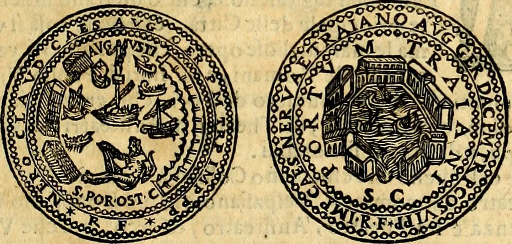 An illustration from Dialoghi di d. Antonio Agostini arcivescovo de Tarracona; sopra le medaglie, iscrizioni, e altre antichita:, 1698, leaf 136