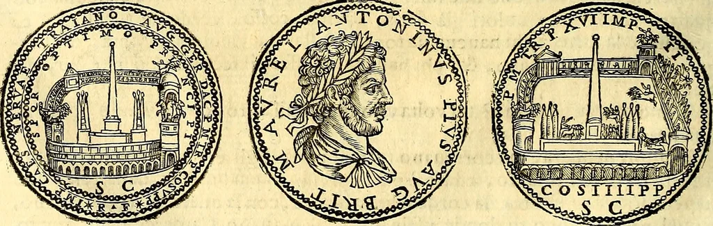 An illustration from Dialoghi di d. Antonio Agostini arcivescovo de Tarracona; sopra le medaglie, iscrizioni, e altre antichita:, 1698, leaf 141