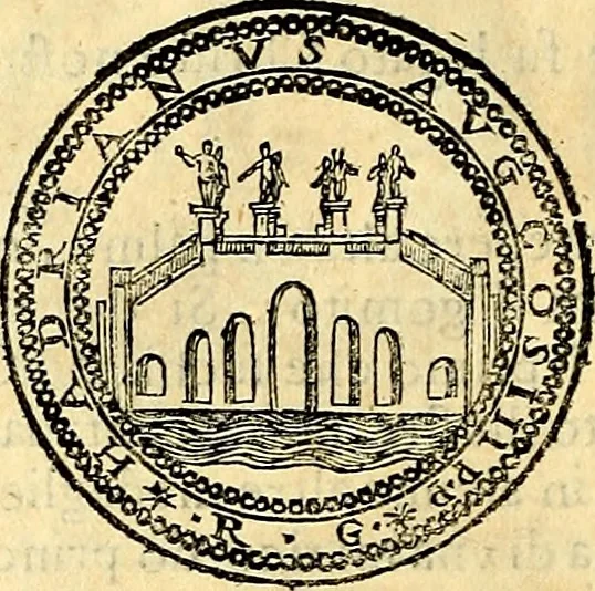An illustration from Dialoghi di d. Antonio Agostini arcivescovo de Tarracona; sopra le medaglie, iscrizioni, e altre antichita:, 1698, leaf 145