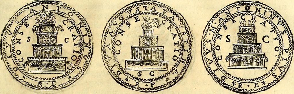 An illustration from Dialoghi di d. Antonio Agostini arcivescovo de Tarracona; sopra le medaglie, iscrizioni, e altre antichita:, 1698, leaf 146