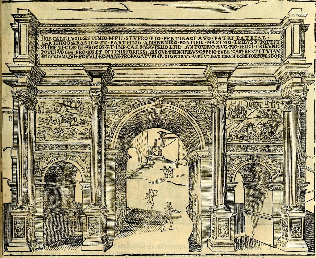 An illustration from Dialoghi di d. Antonio Agostini arcivescovo de Tarracona; sopra le medaglie, iscrizioni, e altre antichita:, 1698, leaf 148