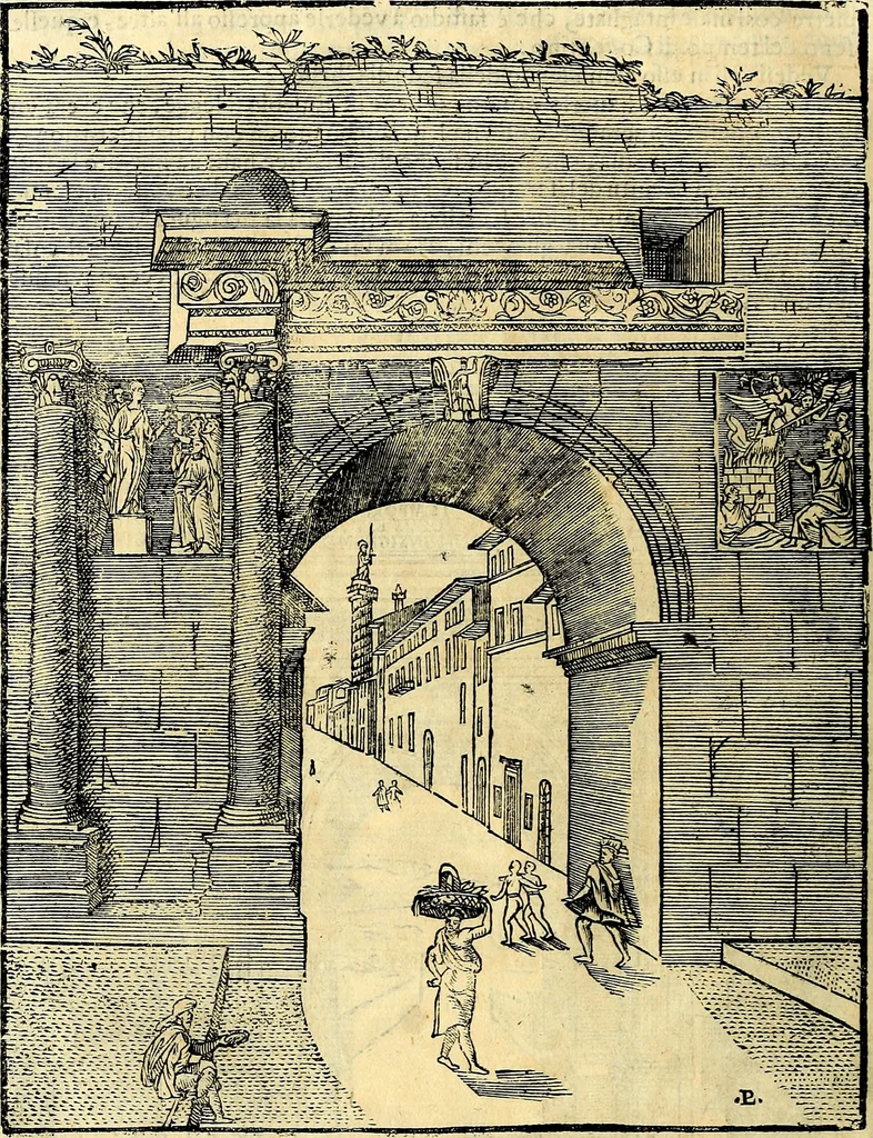 An illustration from Dialoghi di d. Antonio Agostini arcivescovo de Tarracona; sopra le medaglie, iscrizioni, e altre antichita:, 1698, leaf 151