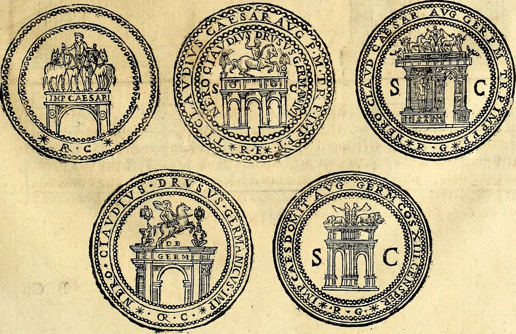 An illustration from Dialoghi di d. Antonio Agostini arcivescovo de Tarracona; sopra le medaglie, iscrizioni, e altre antichita:, 1698, leaf 152