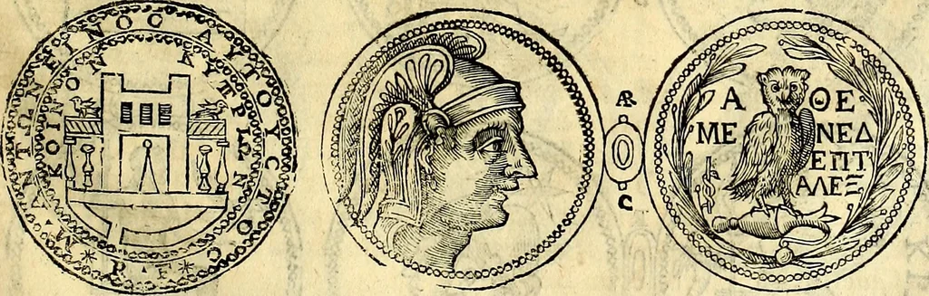 An illustration from Dialoghi di d. Antonio Agostini arcivescovo de Tarracona; sopra le medaglie, iscrizioni, e altre antichita:, 1698, leaf 164