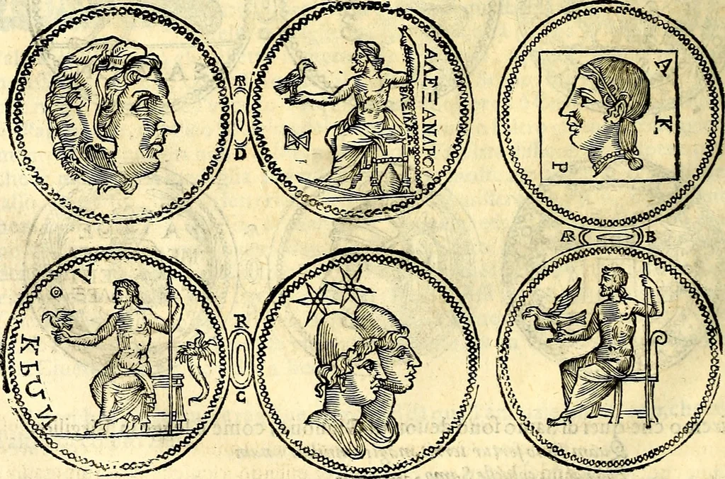 An illustration from Dialoghi di d. Antonio Agostini arcivescovo de Tarracona; sopra le medaglie, iscrizioni, e altre antichita:, 1698, leaf 165