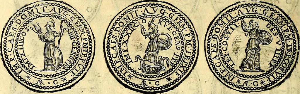 An illustration from Dialoghi di d. Antonio Agostini arcivescovo de Tarracona; sopra le medaglie, iscrizioni, e altre antichita:, 1698, leaf 167