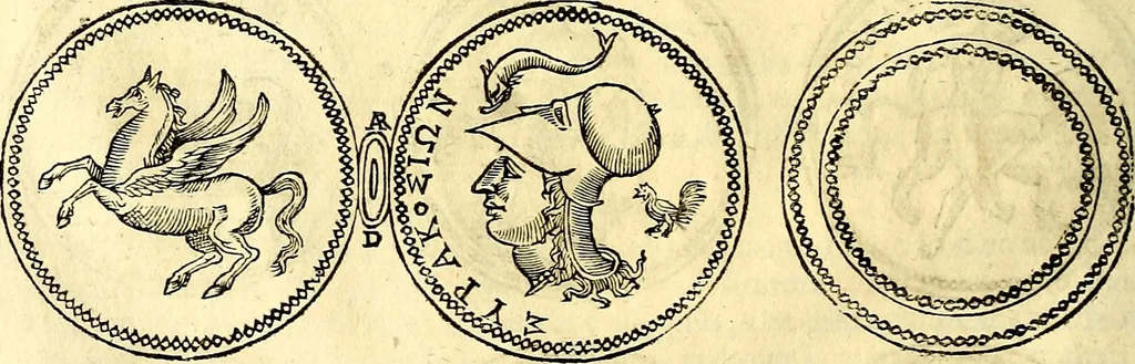 An illustration from Dialoghi di d. Antonio Agostini arcivescovo de Tarracona; sopra le medaglie, iscrizioni, e altre antichita:, 1698, leaf 175
