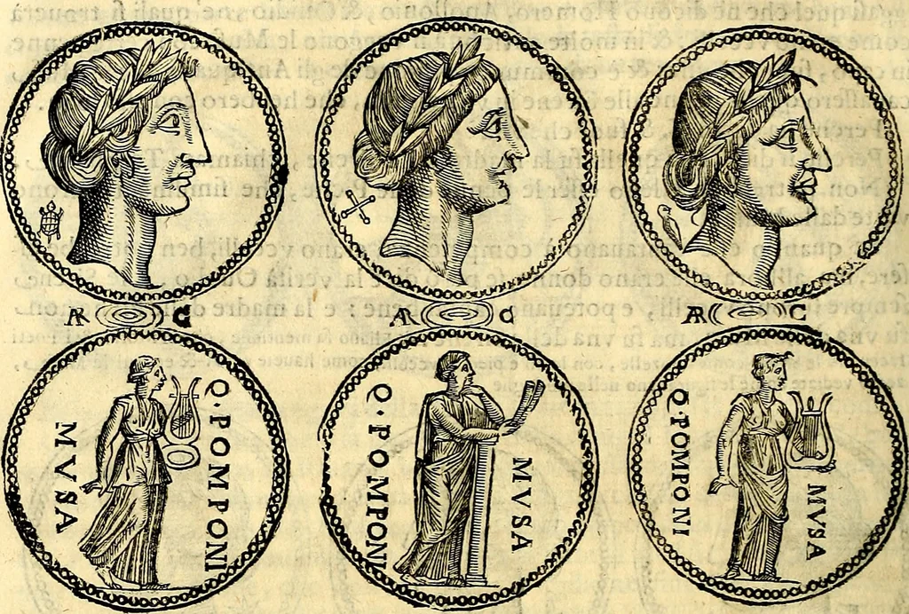 An illustration from Dialoghi di d. Antonio Agostini arcivescovo de Tarracona; sopra le medaglie, iscrizioni, e altre antichita:, 1698, leaf 183