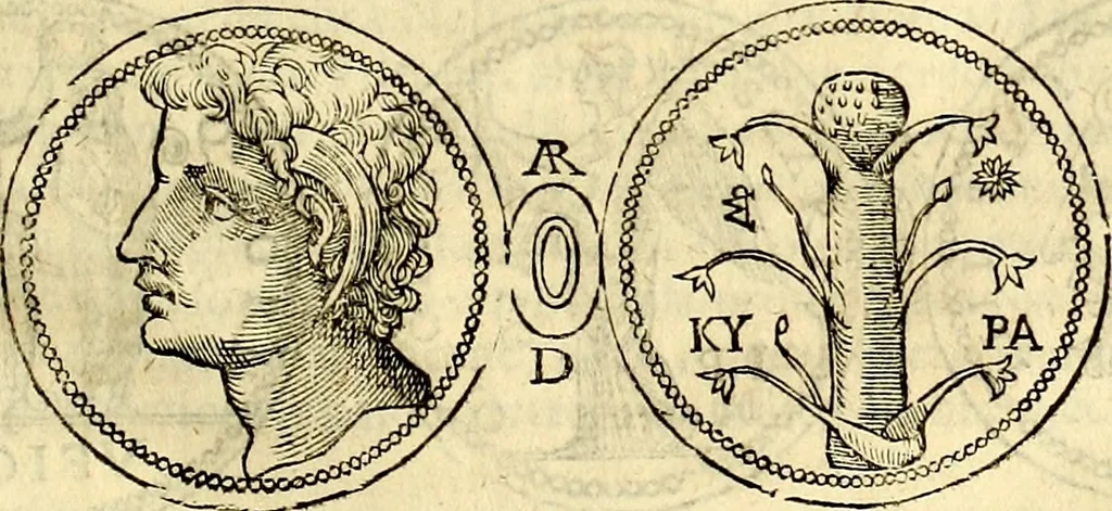 An illustration from Dialoghi di d. Antonio Agostini arcivescovo de Tarracona; sopra le medaglie, iscrizioni, e altre antichita:, 1698, leaf 208