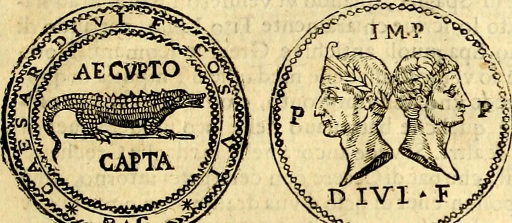 An illustration from Dialoghi di d. Antonio Agostini arcivescovo de Tarracona; sopra le medaglie, iscrizioni, e altre antichita:, 1698, leaf 216