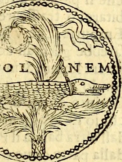 An illustration from Dialoghi di d. Antonio Agostini arcivescovo de Tarracona; sopra le medaglie, iscrizioni, e altre antichita:, 1698, leaf 216