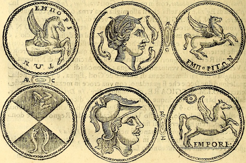 An illustration from Dialoghi di d. Antonio Agostini arcivescovo de Tarracona; sopra le medaglie, iscrizioni, e altre antichita:, 1698, leaf 217