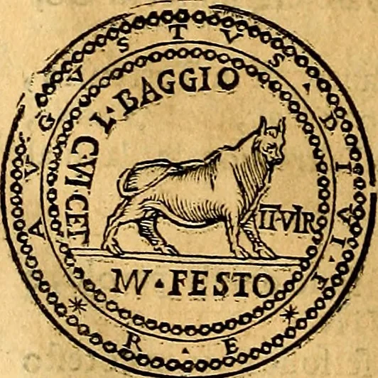 An illustration from Dialoghi di d. Antonio Agostini arcivescovo de Tarracona; sopra le medaglie, iscrizioni, e altre antichita:, 1698, leaf 221