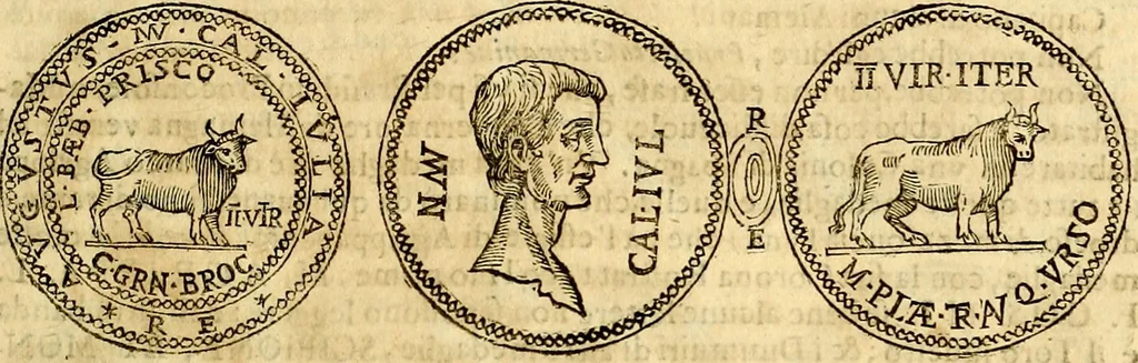 An illustration from Dialoghi di d. Antonio Agostini arcivescovo de Tarracona; sopra le medaglie, iscrizioni, e altre antichita:, 1698, leaf 238