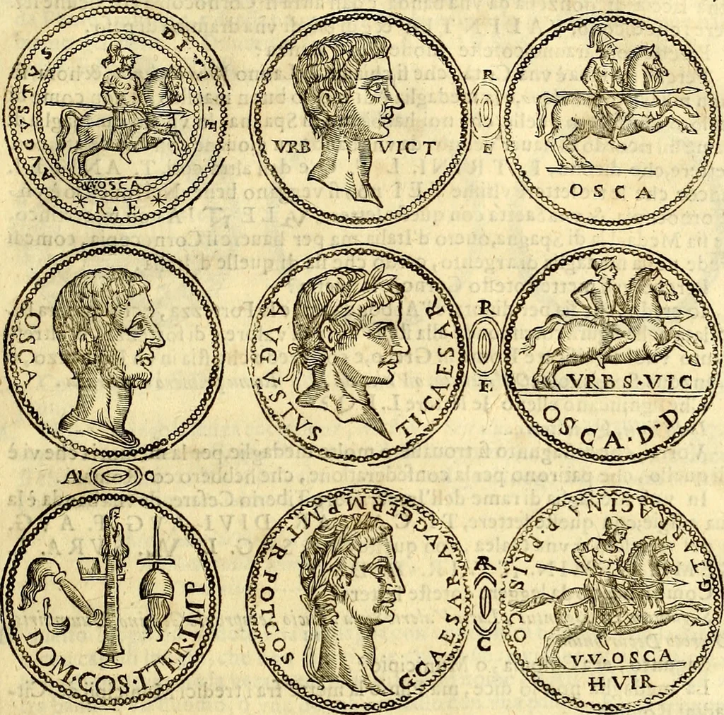 An illustration from Dialoghi di d. Antonio Agostini arcivescovo de Tarracona; sopra le medaglie, iscrizioni, e altre antichita:, 1698, leaf 242