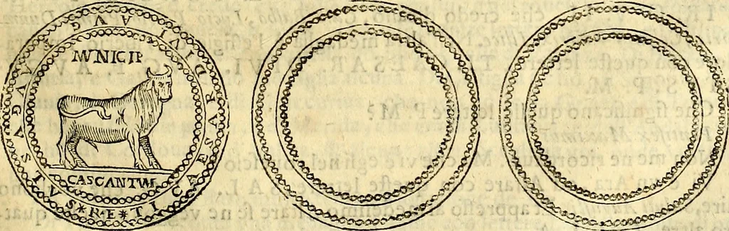 An illustration from Dialoghi di d. Antonio Agostini arcivescovo de Tarracona; sopra le medaglie, iscrizioni, e altre antichita:, 1698, leaf 242