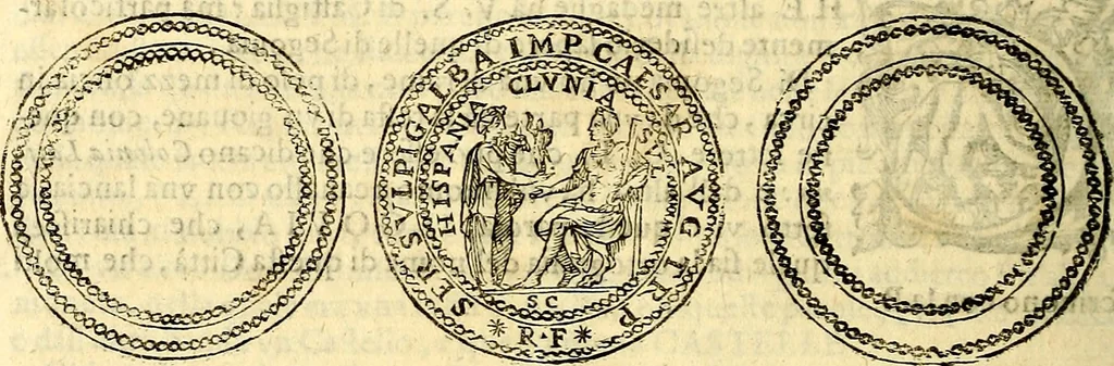 An illustration from Dialoghi di d. Antonio Agostini arcivescovo de Tarracona; sopra le medaglie, iscrizioni, e altre antichita:, 1698, leaf 251