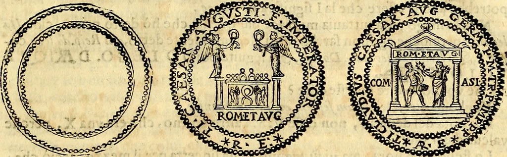An illustration from Dialoghi di d. Antonio Agostini arcivescovo de Tarracona; sopra le medaglie, iscrizioni, e altre antichita:, 1698, leaf 278