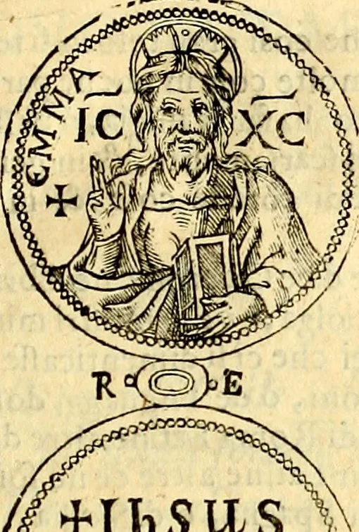 An illustration from Dialoghi di d. Antonio Agostini arcivescovo de Tarracona; sopra le medaglie, iscrizioni, e altre antichita:, 1698, leaf 44