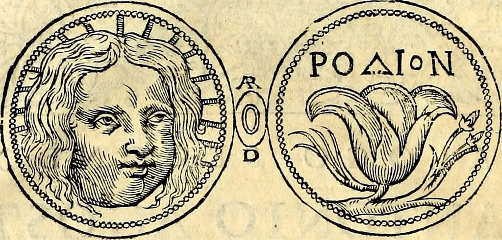 An illustration from Dialoghi di d. Antonio Agostini arcivescovo de Tarracona; sopra le medaglie, iscrizioni, e altre antichita:, 1698, leaf 47
