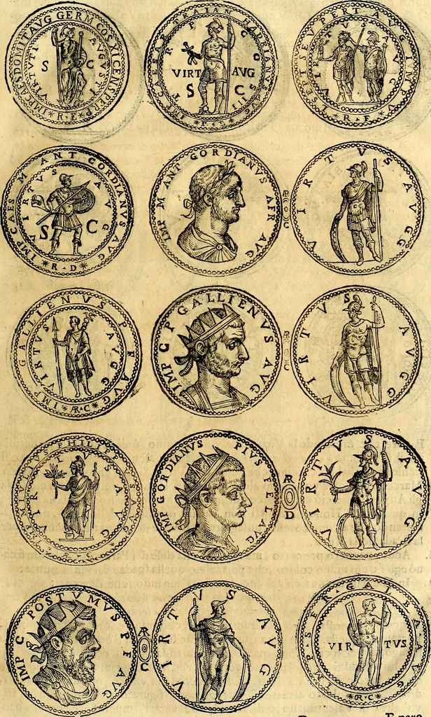 An illustration from Dialoghi di d. Antonio Agostini arcivescovo de Tarracona; sopra le medaglie, iscrizioni, e altre antichita:, 1698, leaf 52