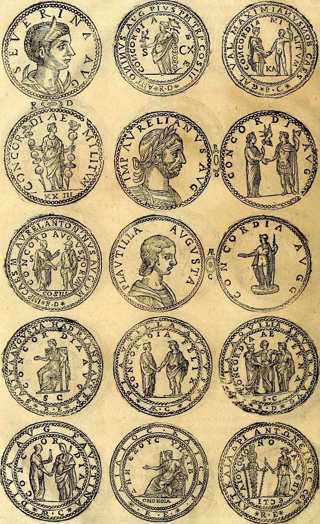 An illustration from Dialoghi di d. Antonio Agostini arcivescovo de Tarracona; sopra le medaglie, iscrizioni, e altre antichita:, 1698, leaf 65